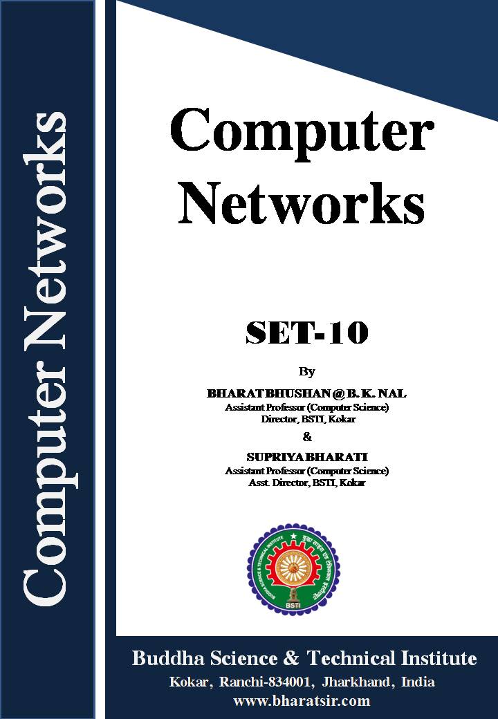 Download MCQ Set-10 related Computer Network  or Networking  (  Networks Security MCQ  )  for Computer Science and Engineering Students